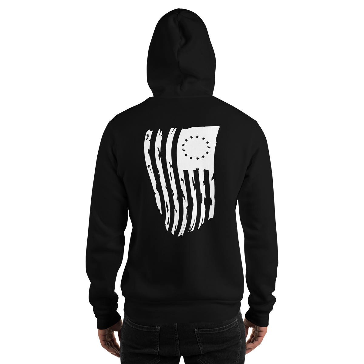 Betsy Ross American Flag Hoodie