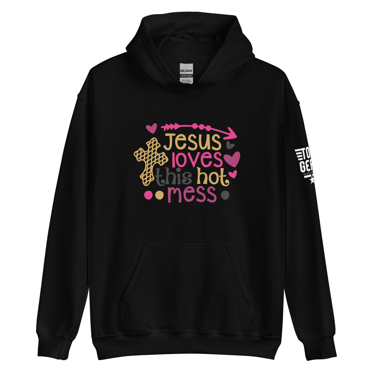 Jesus Loves This Hot Mess Hoodie