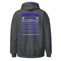 Handy Man Hourly Rate Hoodie