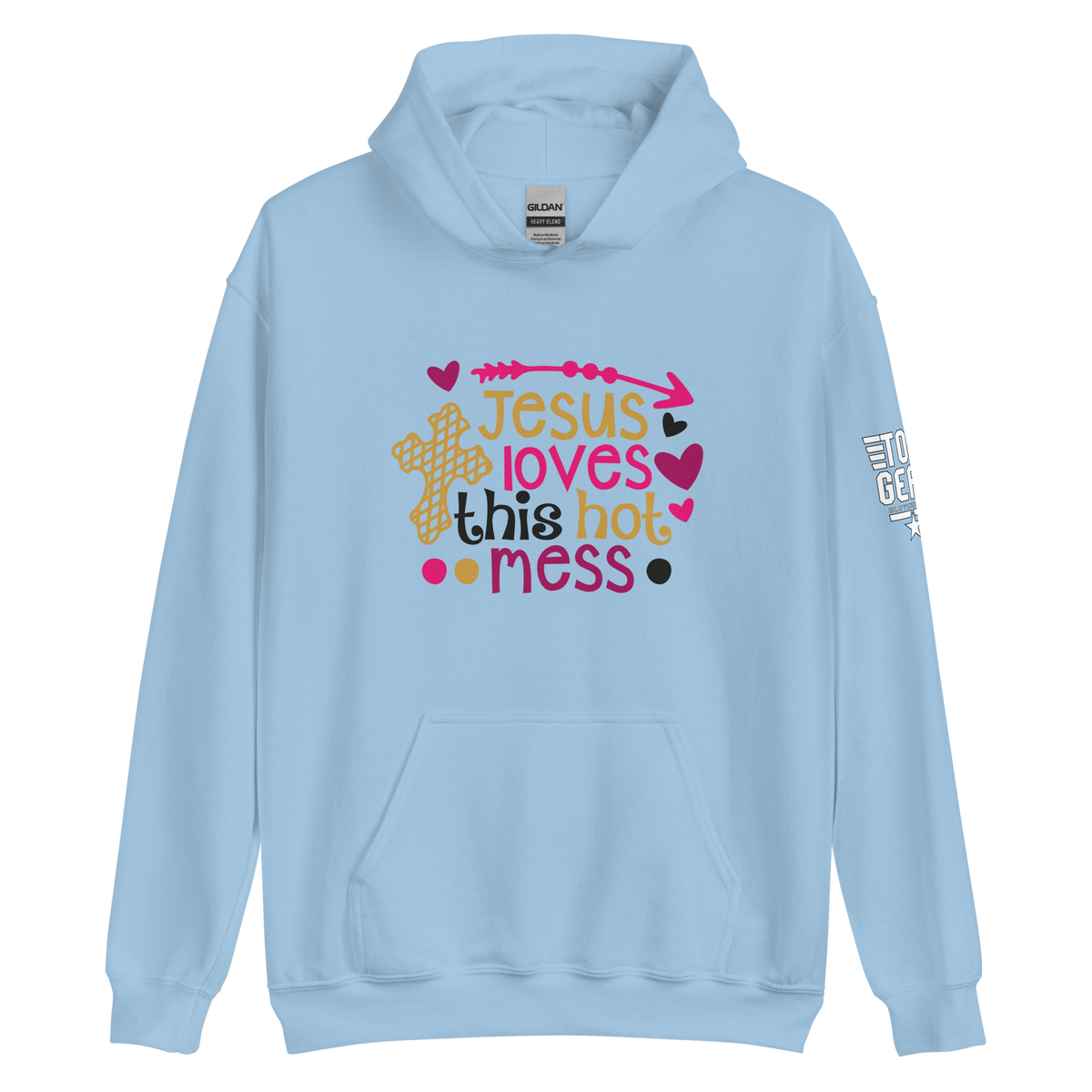 Jesus Loves This Hot Mess Hoodie