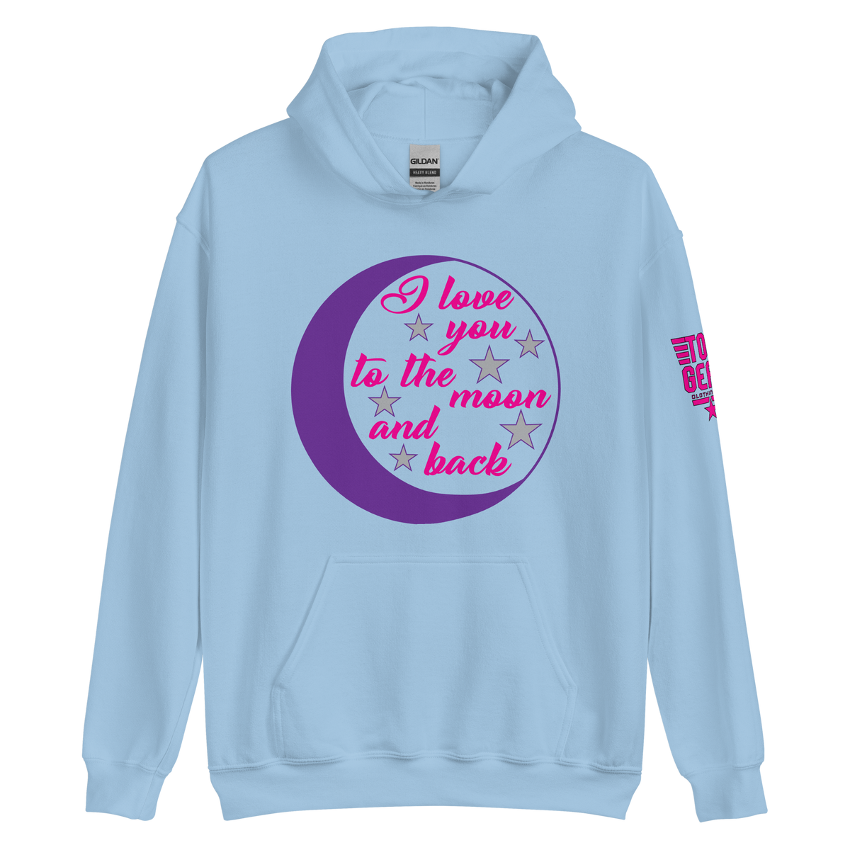 I Love Your to the Moon Hoodie