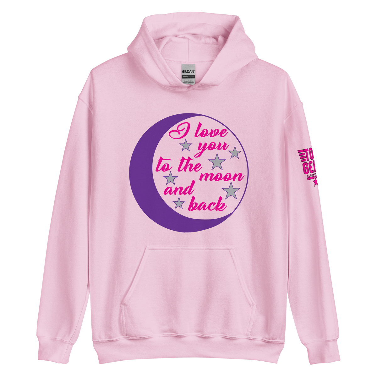 I Love Your to the Moon Hoodie