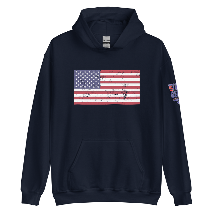 Classic American Flag Hoodie