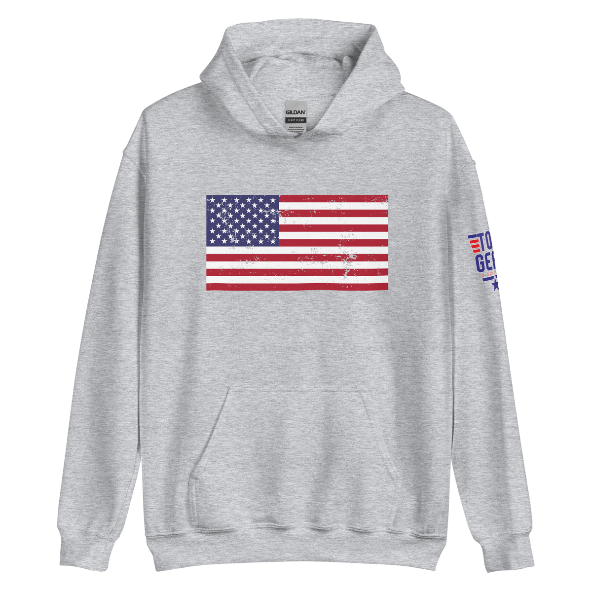 Classic American Flag Hoodie