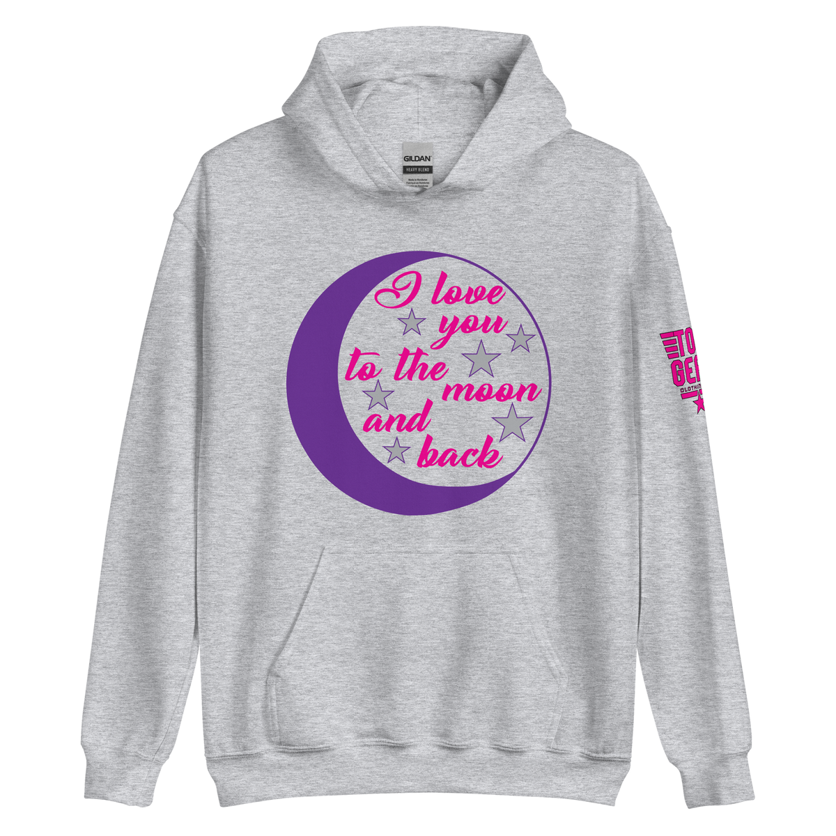 I Love Your to the Moon Hoodie