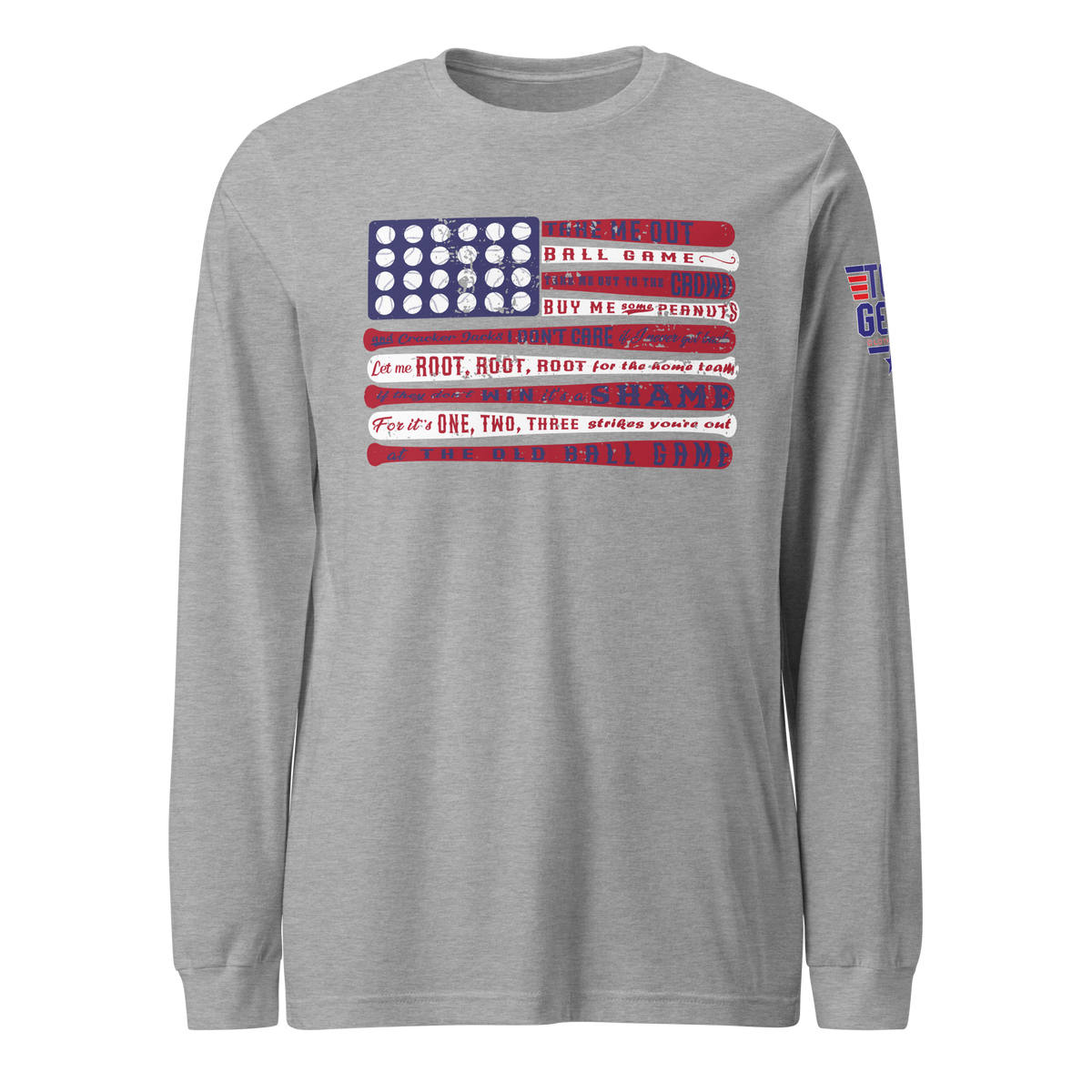 Take Me Out to the Ballgame Long Sleeve Tee