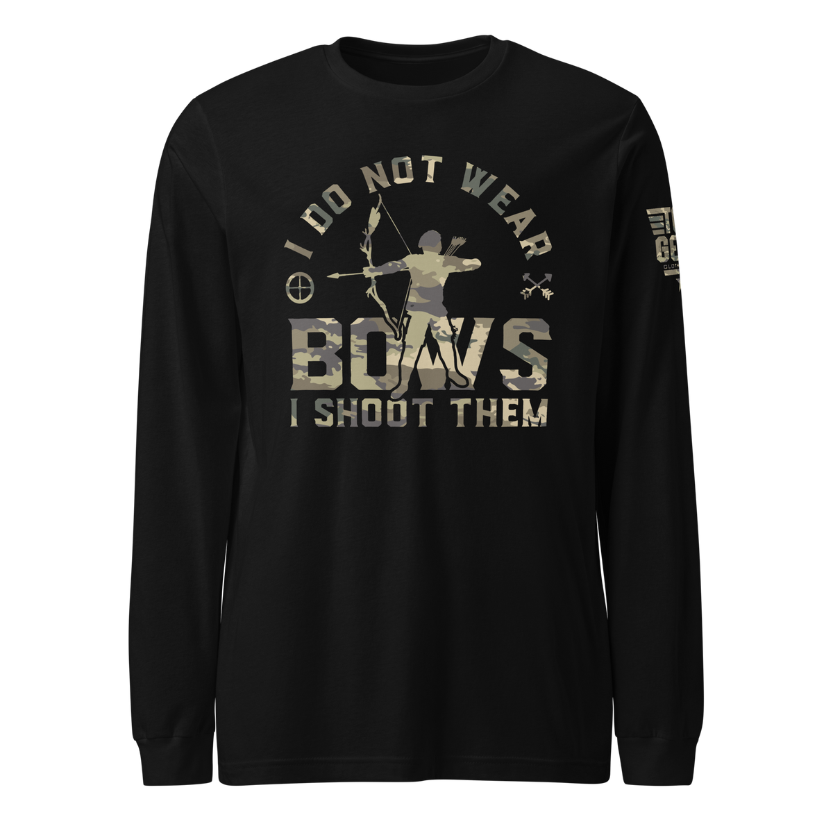 Do Not Wear Bows Long Sleeve Tee