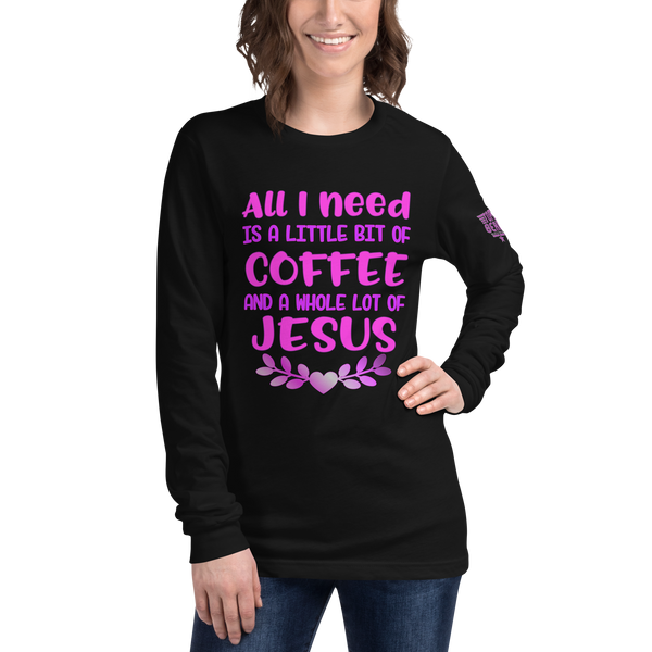 Coffee and Jesus Long Sleeve Tee