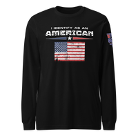 I Identify as an American Long Sleeve Tee