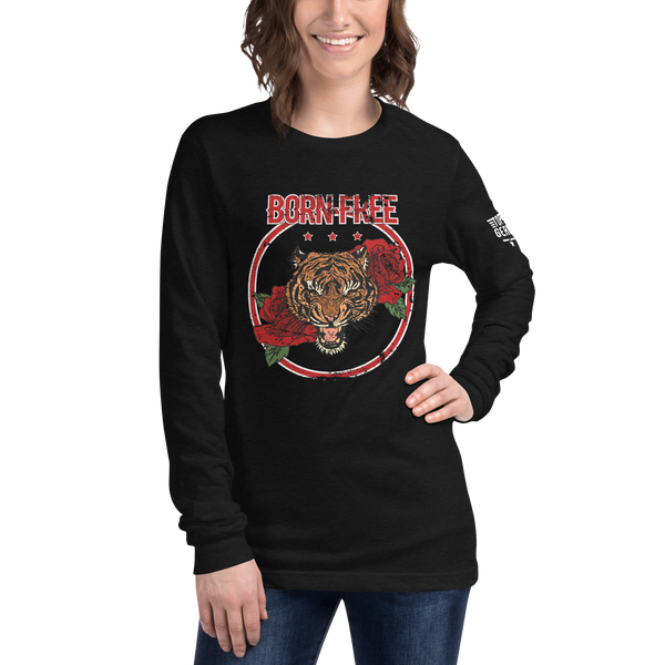 Born Free Hoodie Long Sleeve Tee