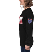 Classic American Flag Long Sleeve Tee