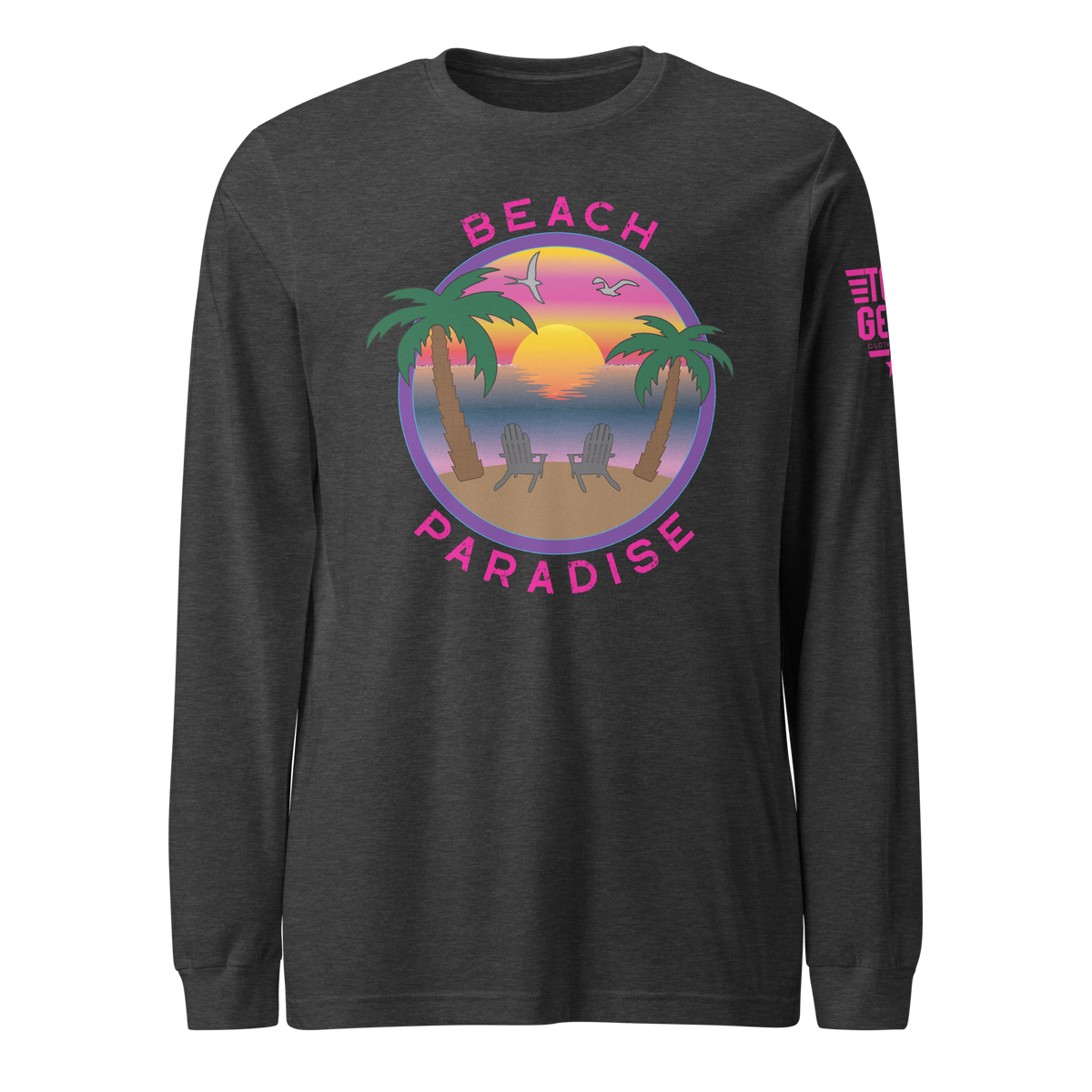 Beach Paradise Long Sleeve Tee