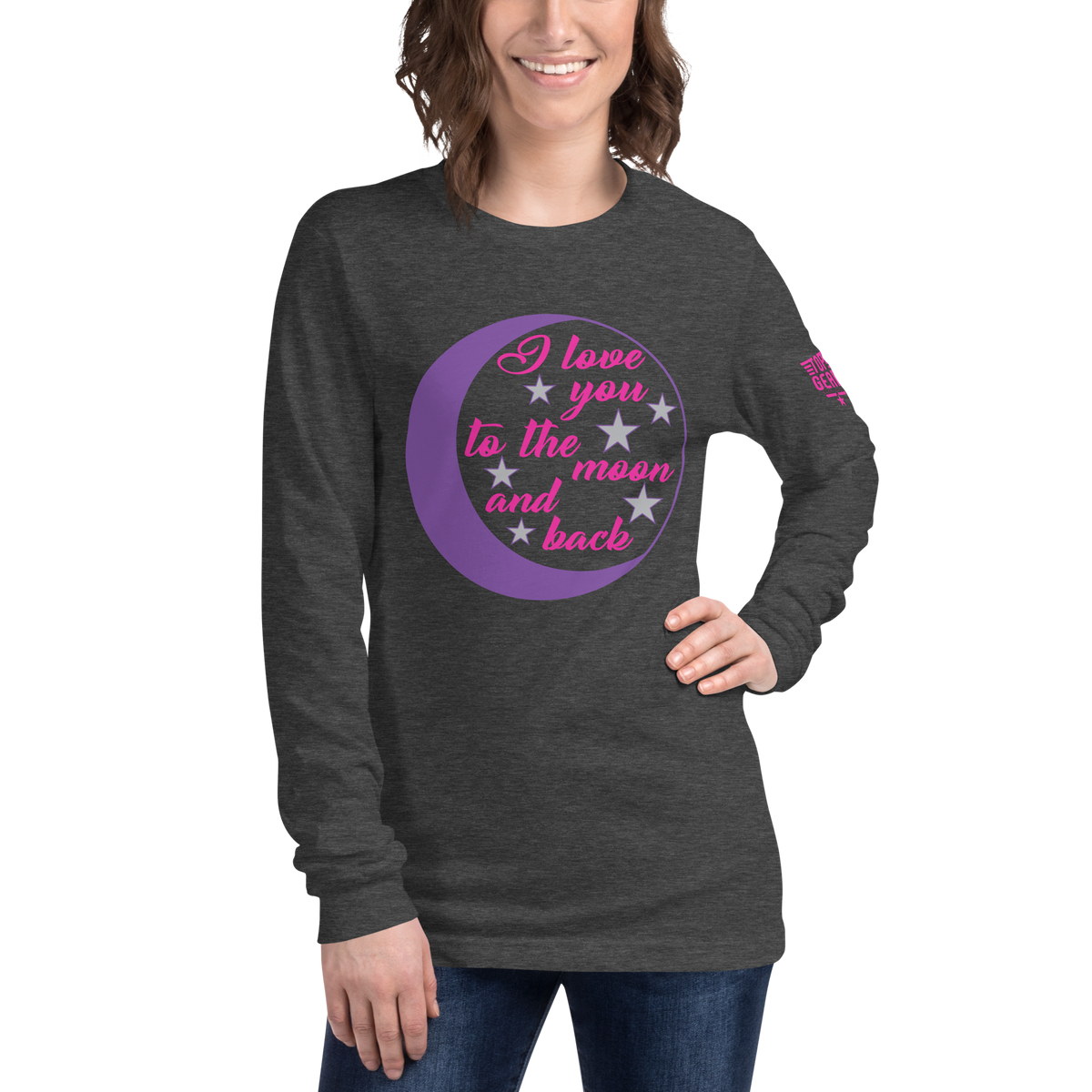 I Love You to the Moon Long Sleeve Tee