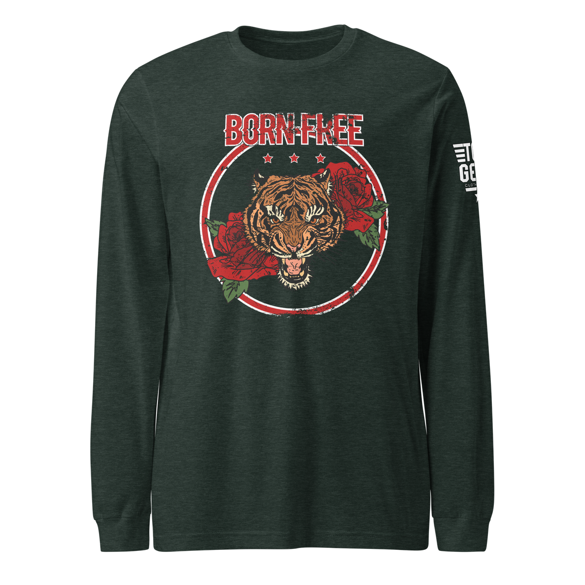 Born Free Hoodie Long Sleeve Tee