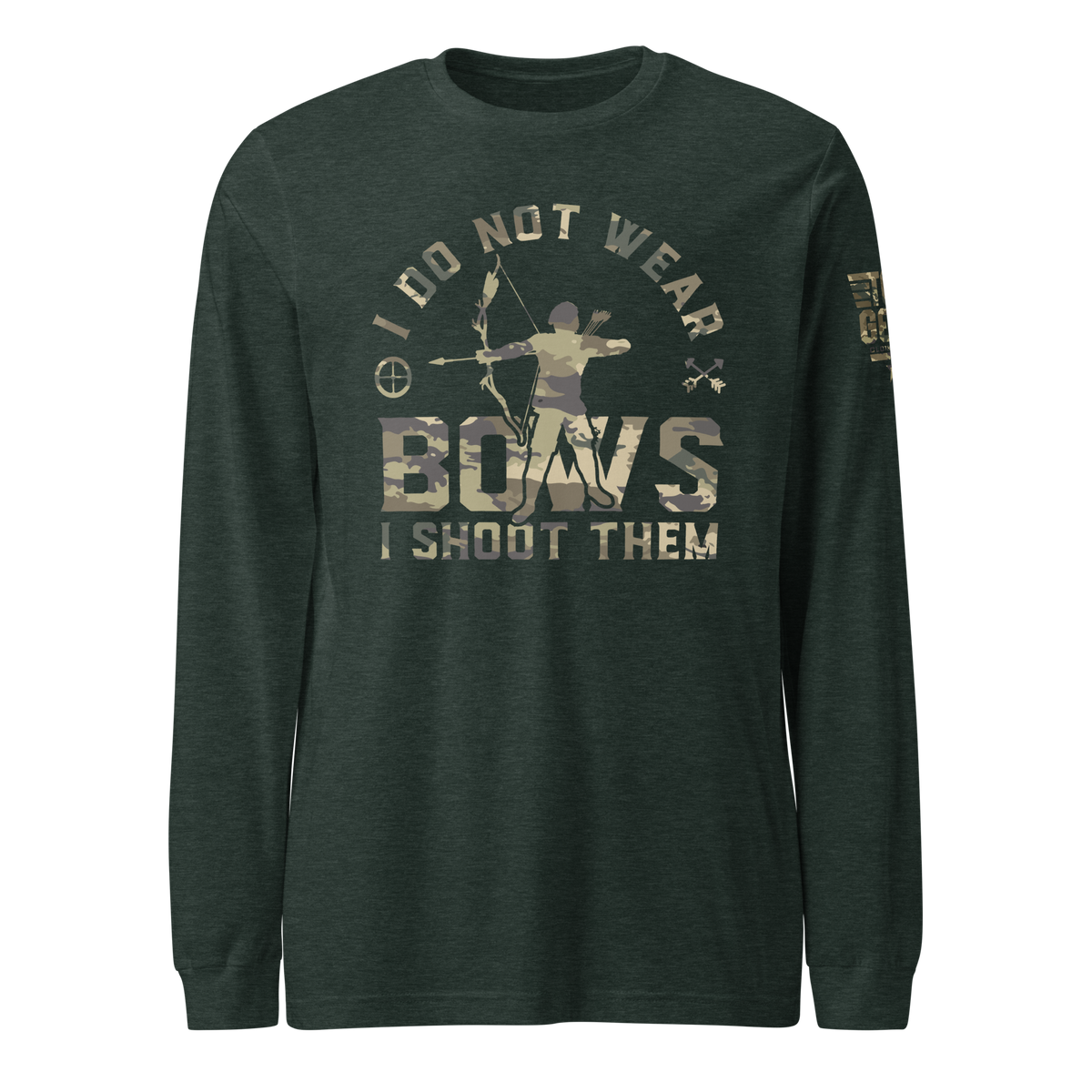 Do Not Wear Bows Long Sleeve Tee