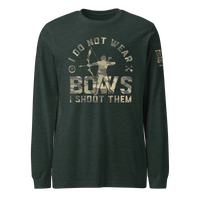 Do Not Wear Bows Long Sleeve Tee