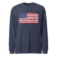 Classic American Flag Long Sleeve Tee