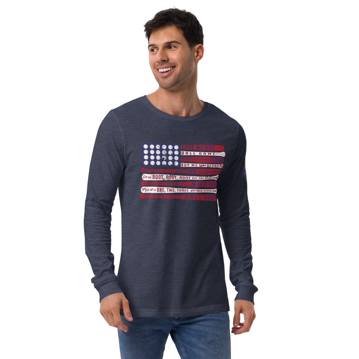 Take Me Out to the Ballgame Long Sleeve Tee