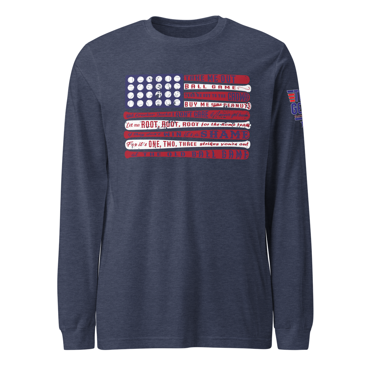 Take Me Out to the Ballgame Long Sleeve Tee