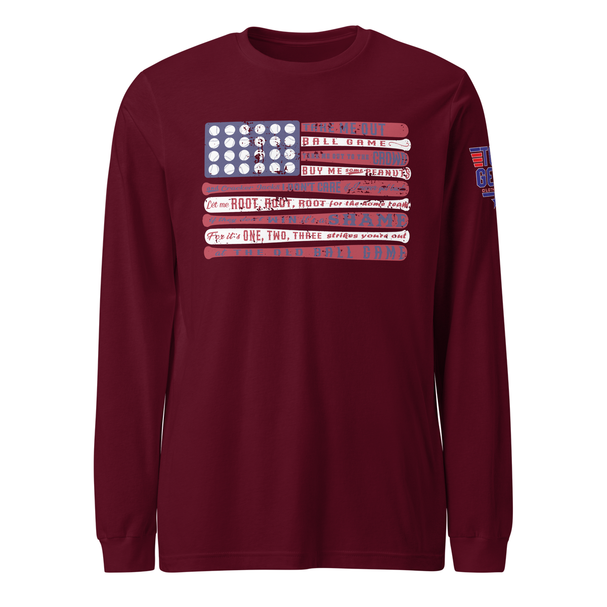 Take Me Out to the Ballgame Long Sleeve Tee