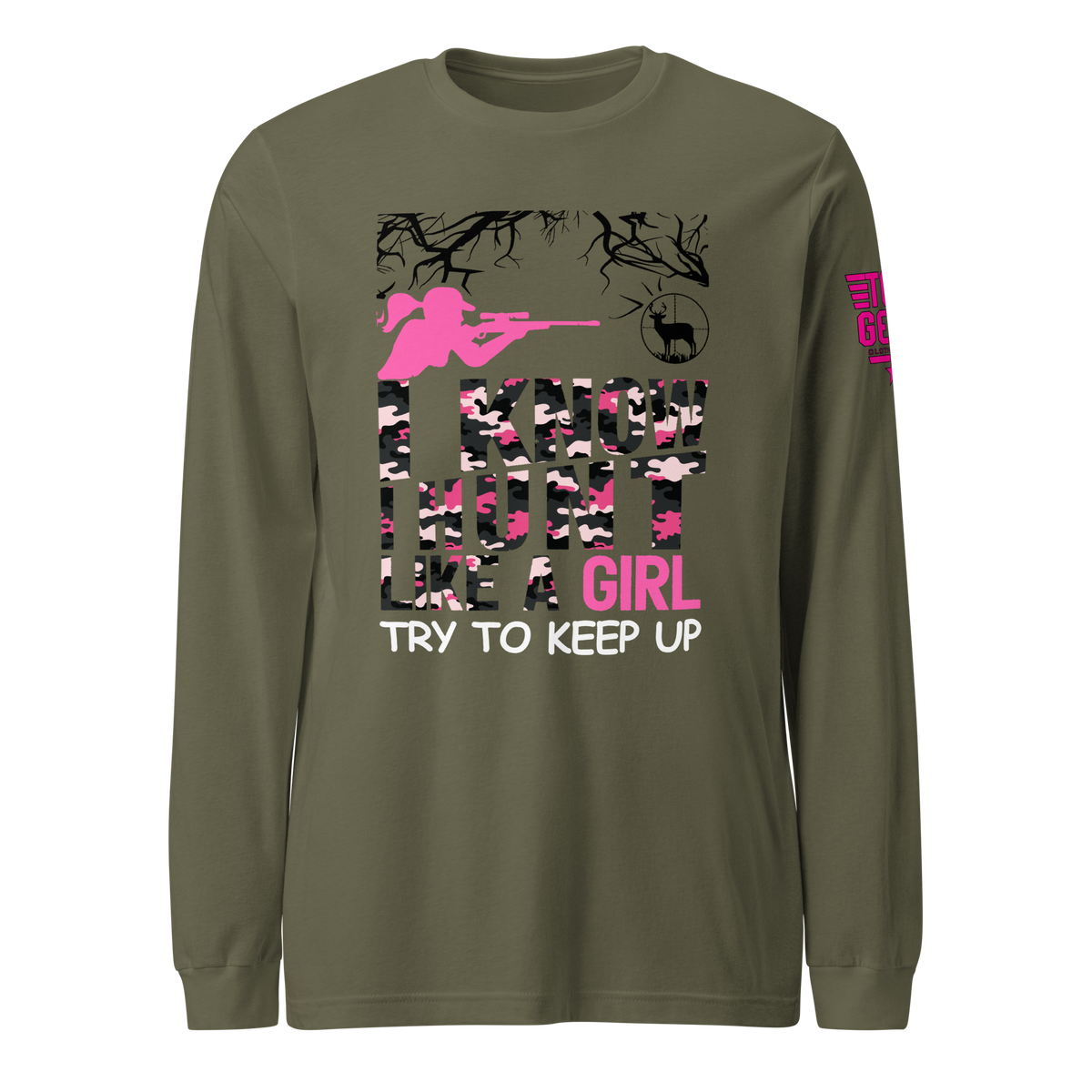 Hunt Like a Girl Long Sleeve Tee