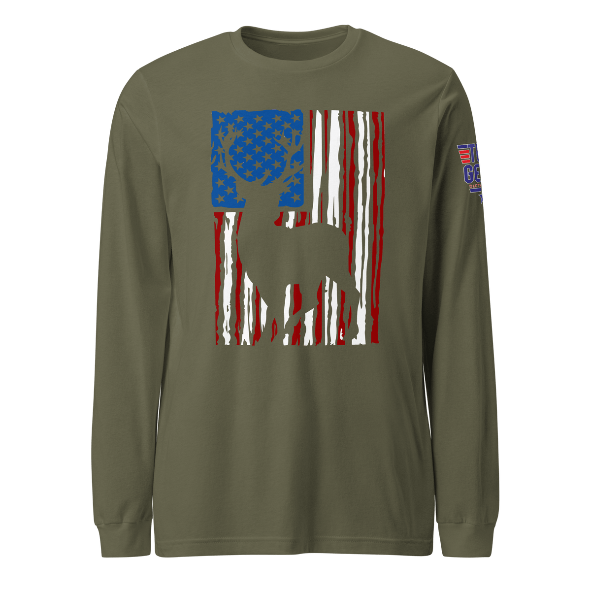 American Buck Long Sleeve Tee