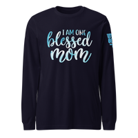 One Blessed Mom Long Sleeve Tee