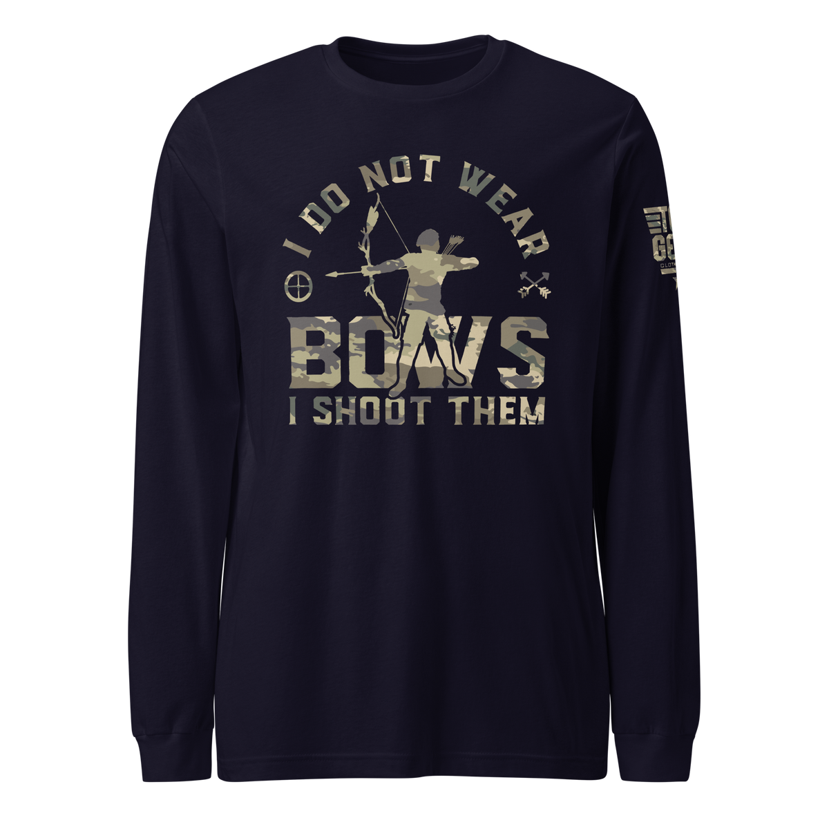 Do Not Wear Bows Long Sleeve Tee