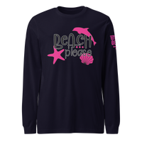 Beach Please Long Sleeve Tee