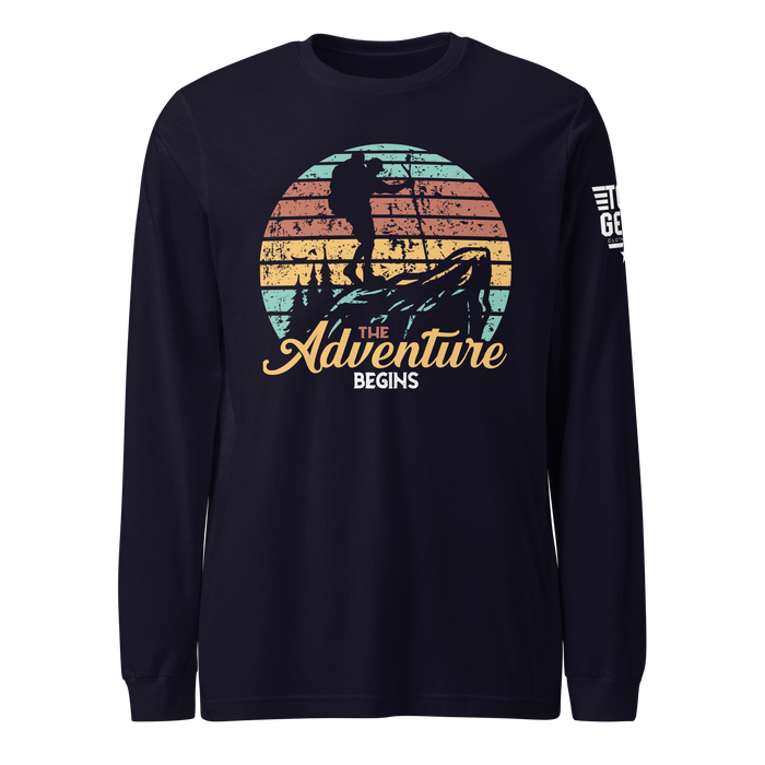 The Adventure Begins Long Sleeve Tee