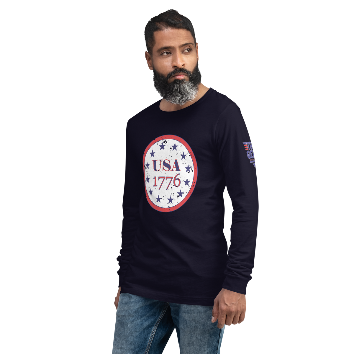 USA 1776 Long Sleeve Tee