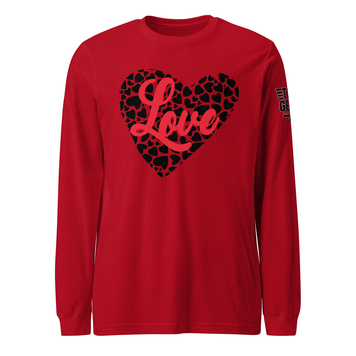 Love Hearts Long Sleeve Tee