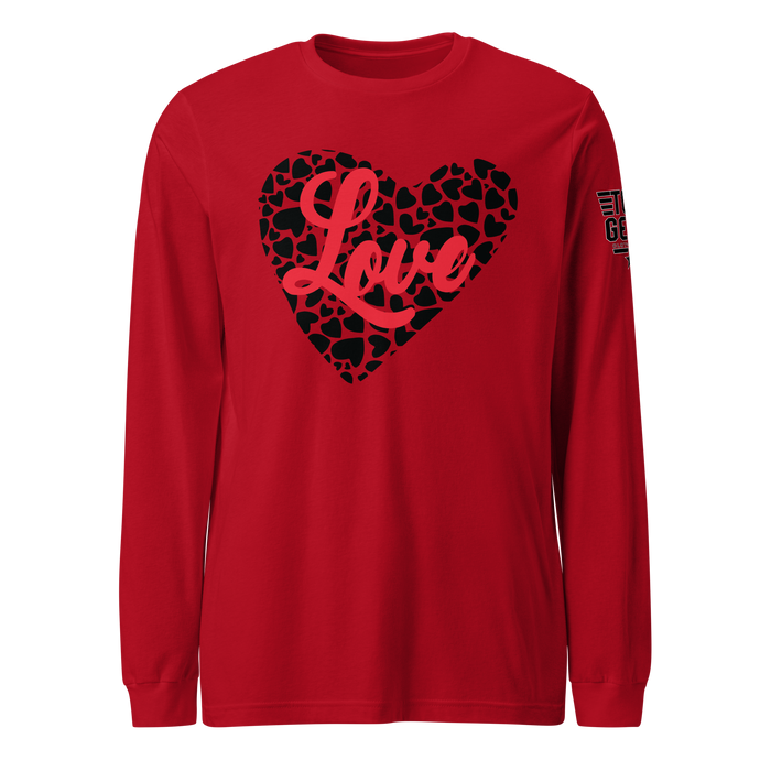 Love Hearts Long Sleeve Tee