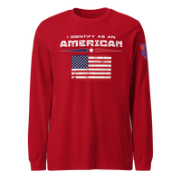 I Identify as an American Long Sleeve Tee