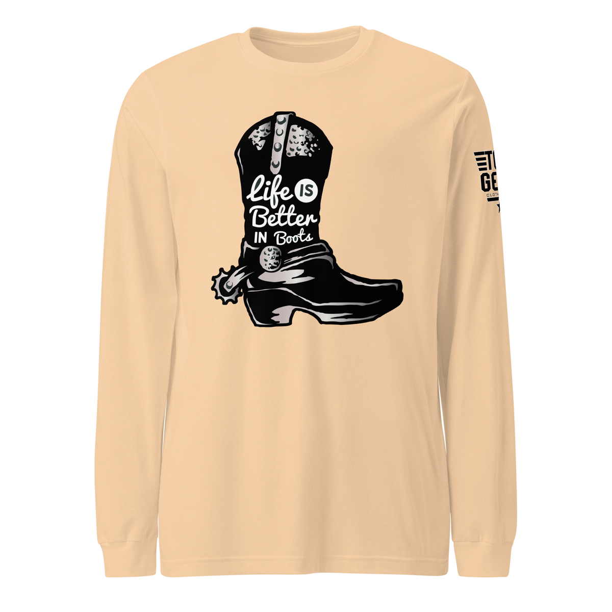 Life is Better in Boots Long Sleeve Tee