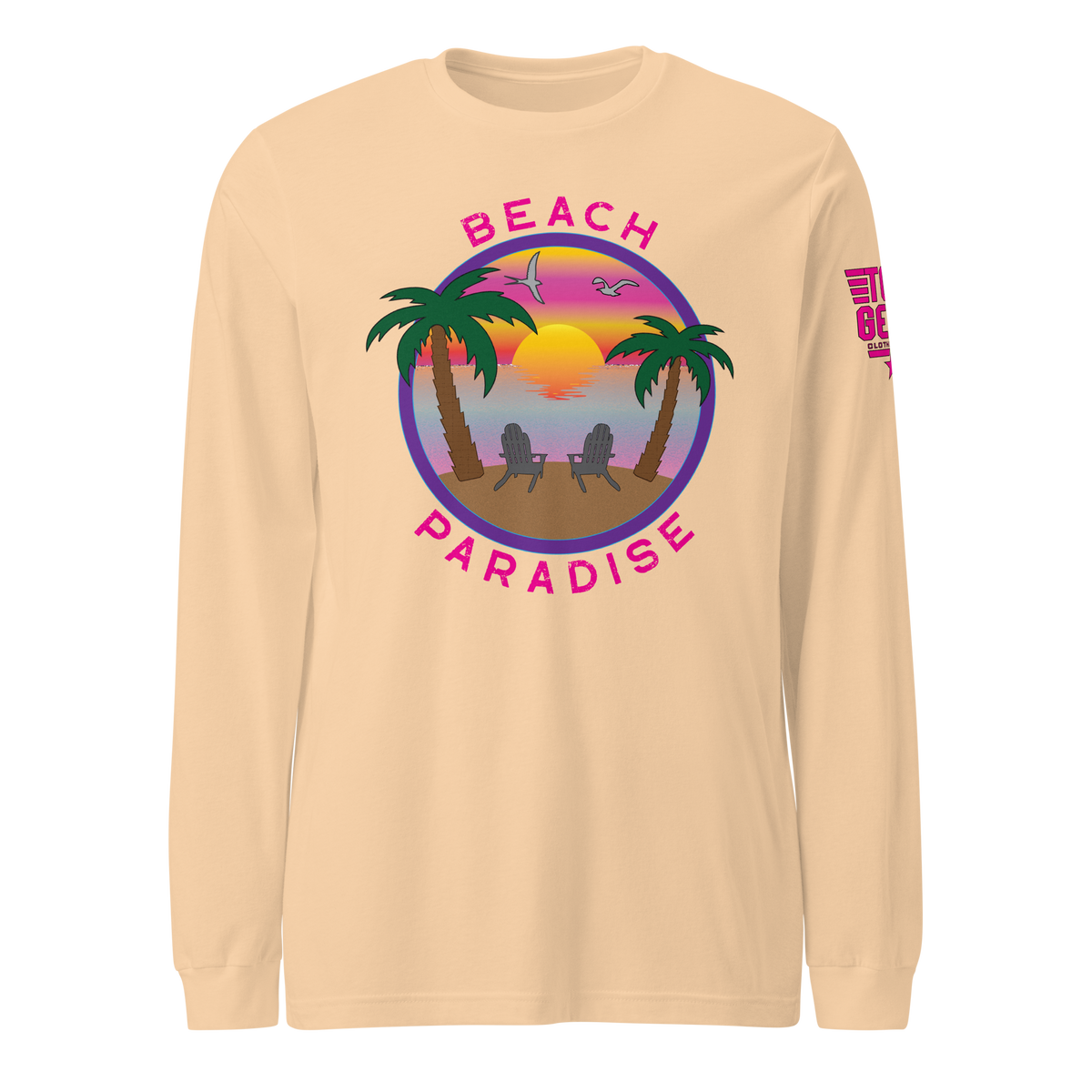 Beach Paradise Long Sleeve Tee