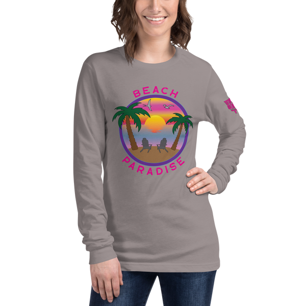 Beach Paradise Long Sleeve Tee