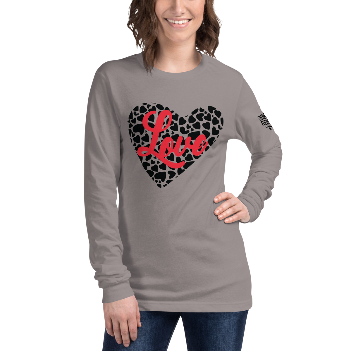 Love Hearts Long Sleeve Tee