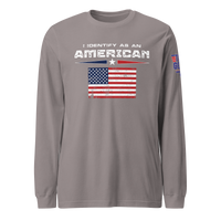 I Identify as an American Long Sleeve Tee