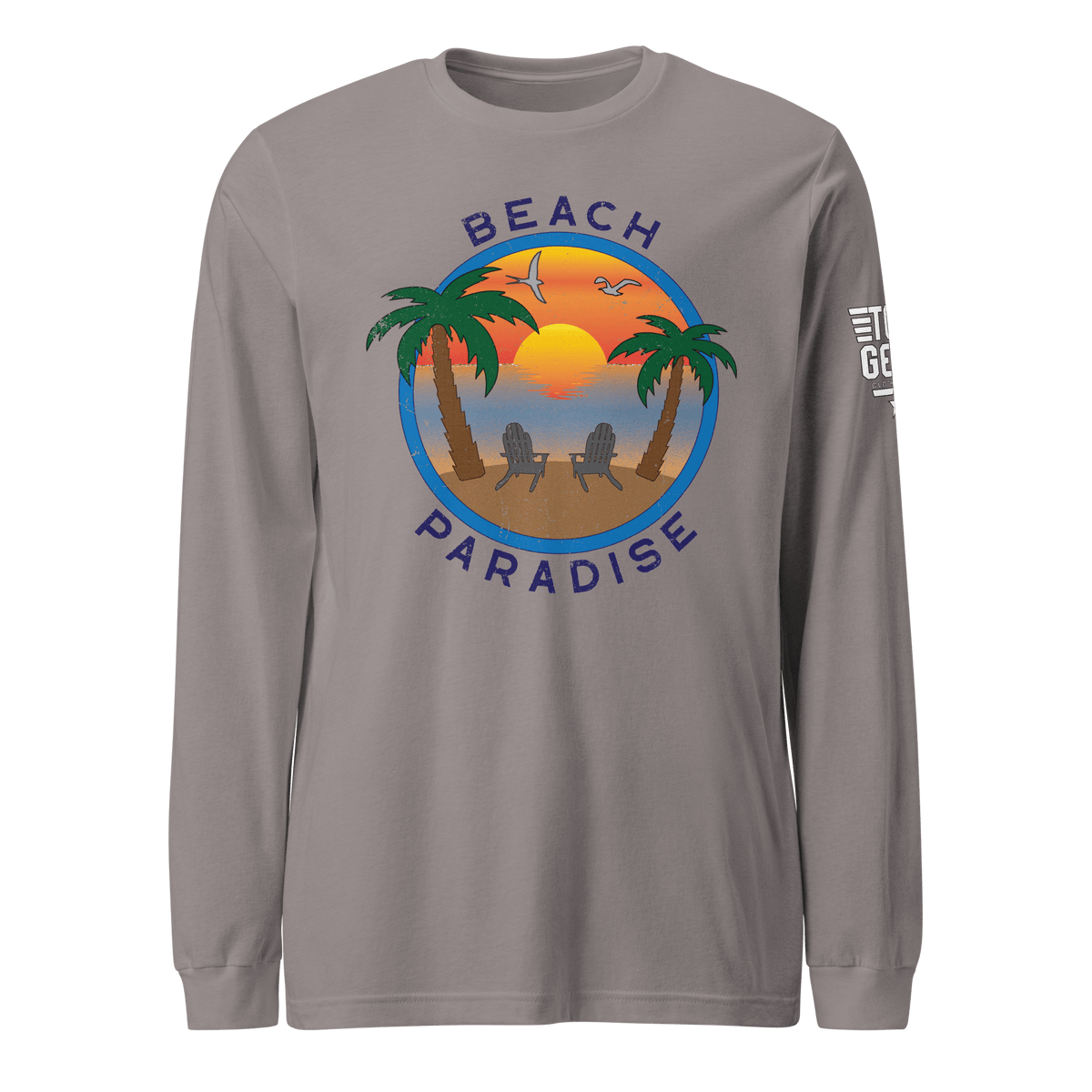 Beach Paradise Long Sleeve Tee