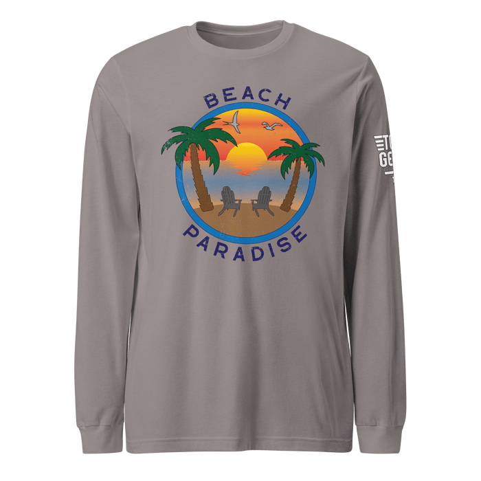 Beach Paradise Long Sleeve Tee