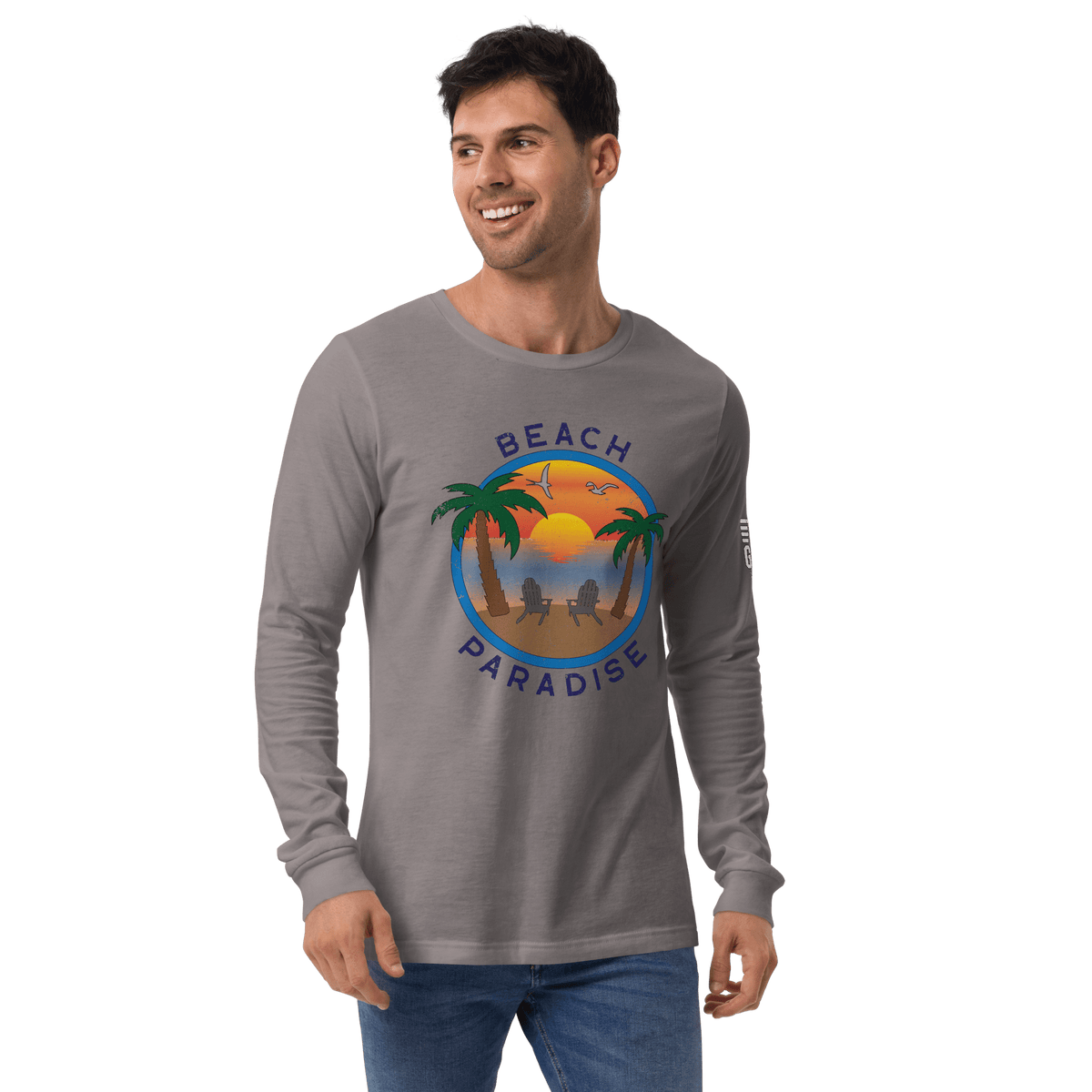 Beach Paradise Long Sleeve Tee