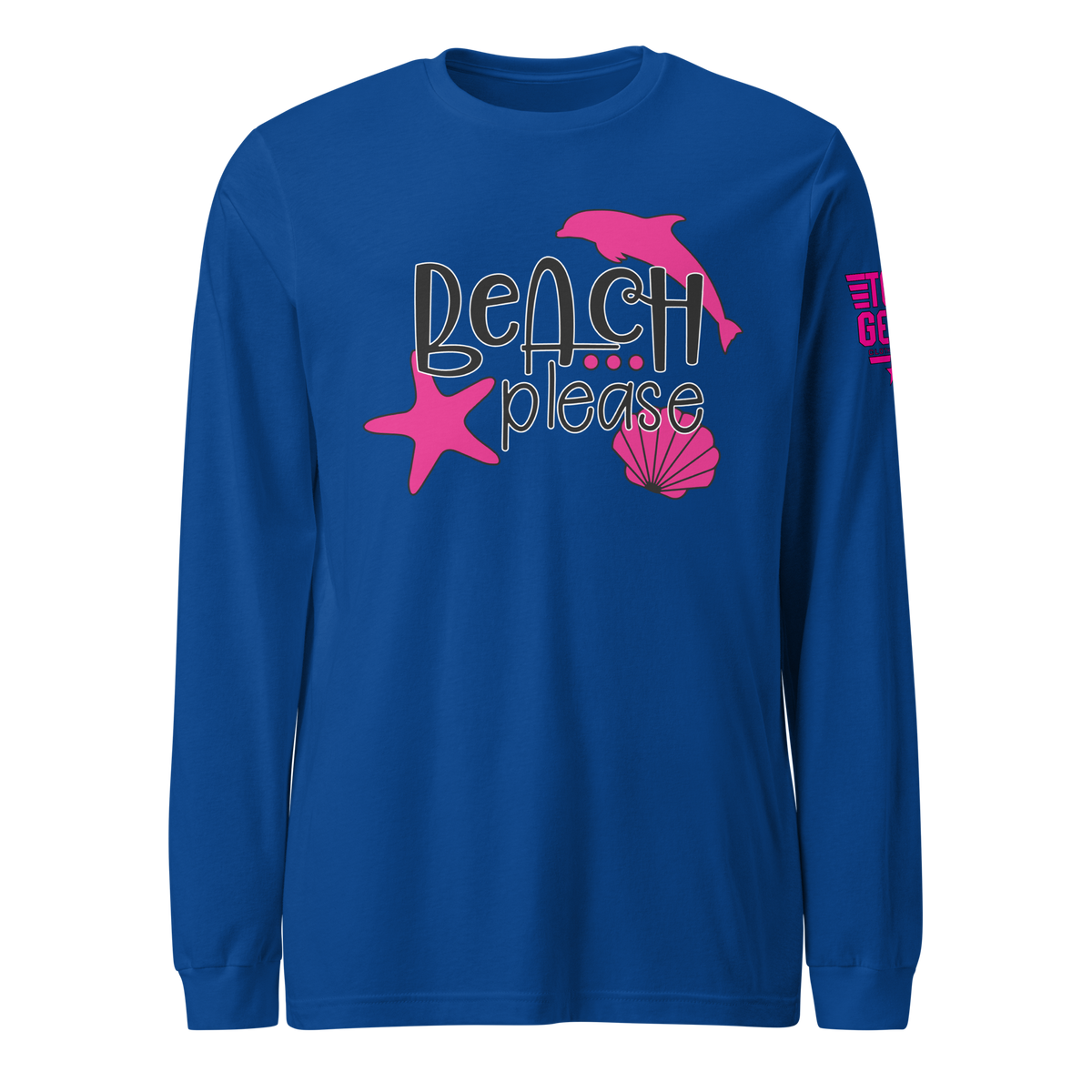 Beach Please Long Sleeve Tee