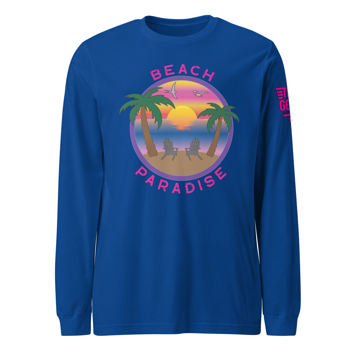 Beach Paradise Long Sleeve Tee