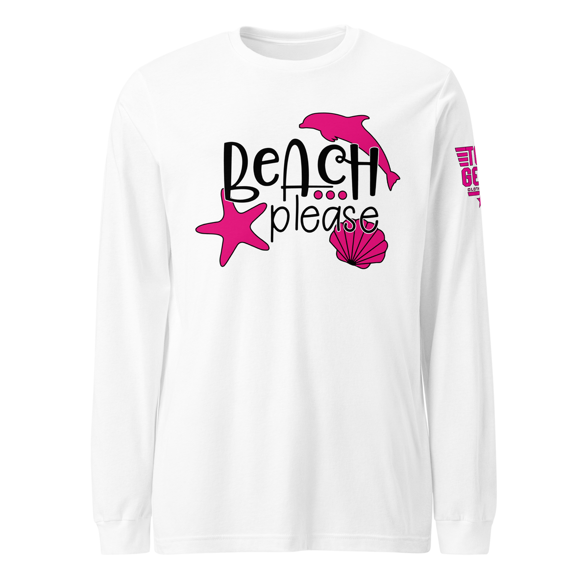 Beach Please Long Sleeve Tee