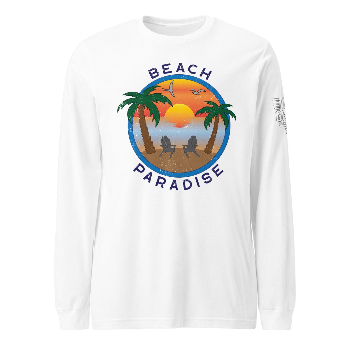 Beach Paradise Long Sleeve Tee