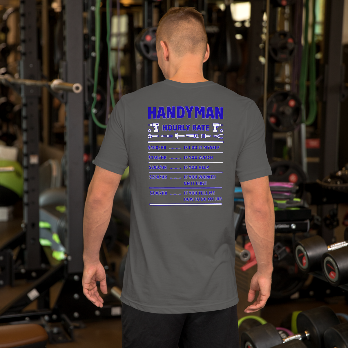 Handyman Hourly Rate T-Shirt